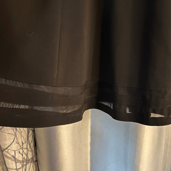 Calvin Klein Cocktail Dress - mesh trim - size 14 - Picture 7 of 7